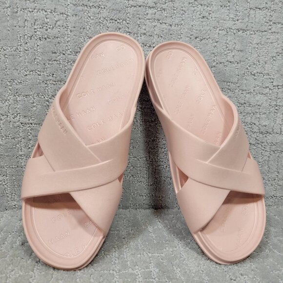 Cole Haan Findra Eva Pool Unisex Adults US W10 M8 Pink Slip On Slide Sandal - Picture 2 of 11